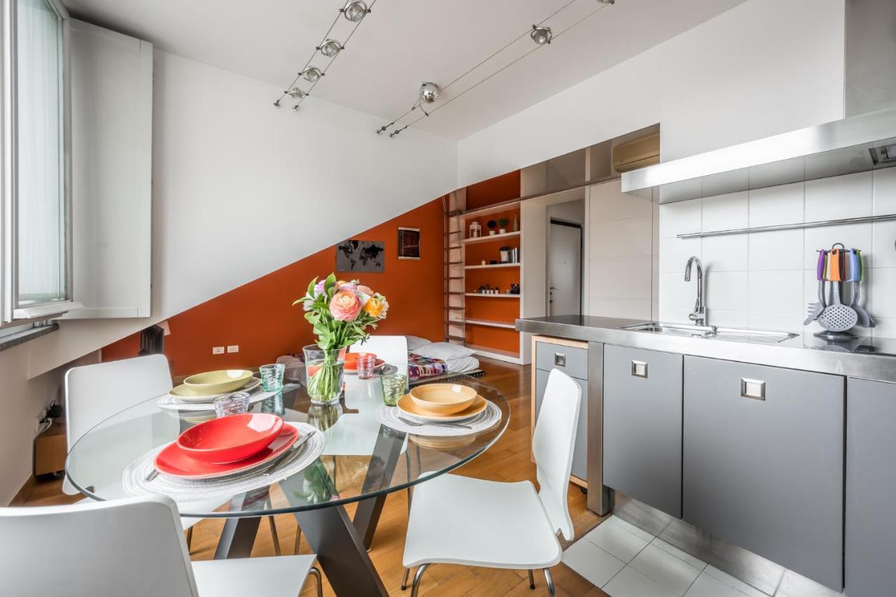 Ferienwohnung The Orange Attic - Navigli Area Mailand Exterior foto